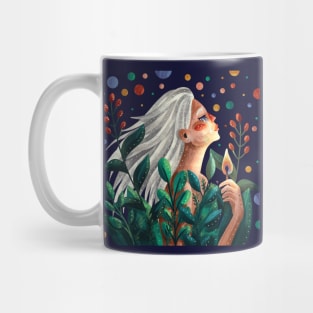 Girl with a match Mug